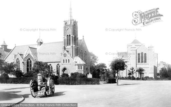 Photo of Clacton On Sea, Congregational And Catholic Churches 1904