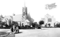 Clacton-on-Sea, Congregational And Catholic Churches 1904, Clacton-on-Sea