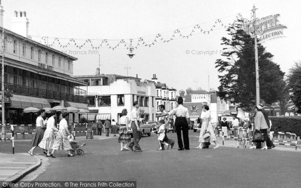 Photo of Clacton On Sea, Crossing Marine Parade c.1960