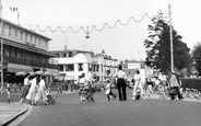 Clacton-on-Sea, Crossing Marine Parade c.1960, Clacton-on-Sea