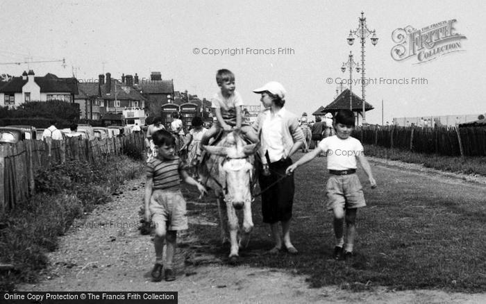 Photo of Clacton On Sea, Donkey Rides c.1960