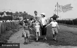Clacton-on-Sea, Donkey Rides c.1960, Clacton-on-Sea