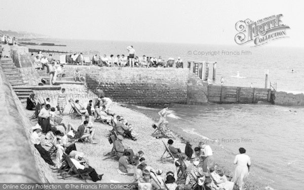 Photo of Clacton On Sea, East Beach c.1960