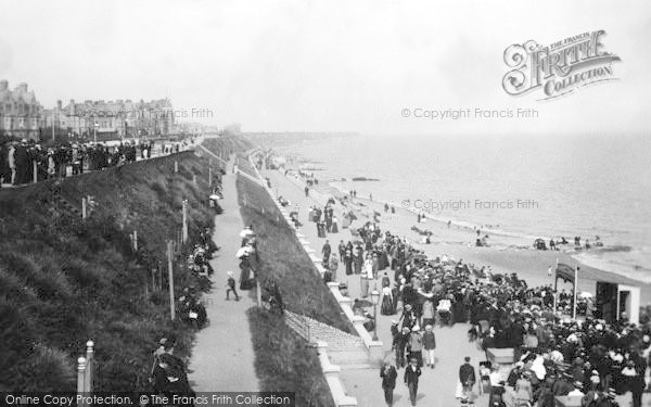 Photo of Clacton On Sea, East Cliff 1901