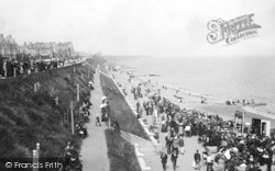 Clacton-on-Sea, East Cliff 1901, Clacton-on-Sea