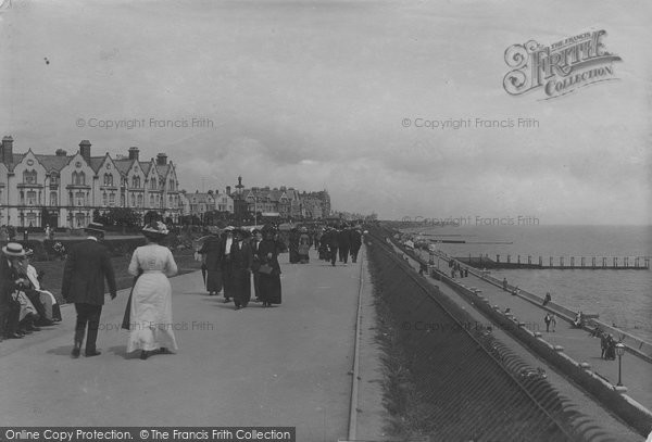 Photo of Clacton On Sea, East Promenade 1912