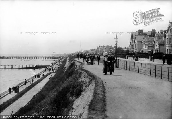 Photo of Clacton On Sea, East Promenade 1912