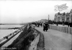 Clacton-on-Sea, East Promenade 1912, Clacton-on-Sea