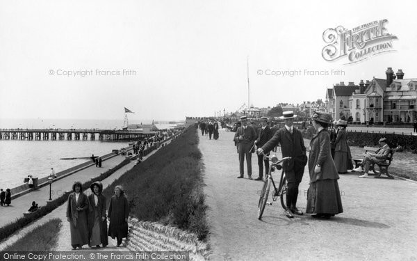 Photo of Clacton On Sea, East Promenade 1912