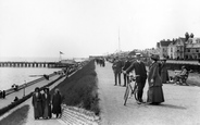 Clacton-on-Sea, East Promenade 1912, Clacton-on-Sea