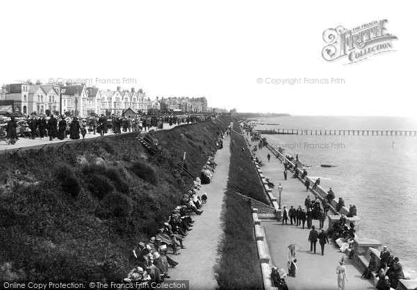 Photo of Clacton On Sea, East Promenade From Pier 1912