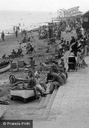 Clacton-on-Sea, Enjoying The Beach c.1950, Clacton-on-Sea