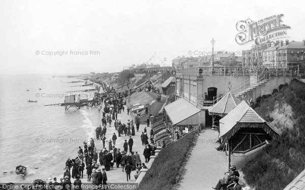 Photo of Clacton On Sea, From Pier, Looking West 1912