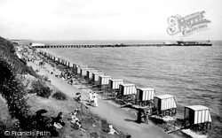 Clacton-on-Sea, From West Cliff 1907, Clacton-on-Sea