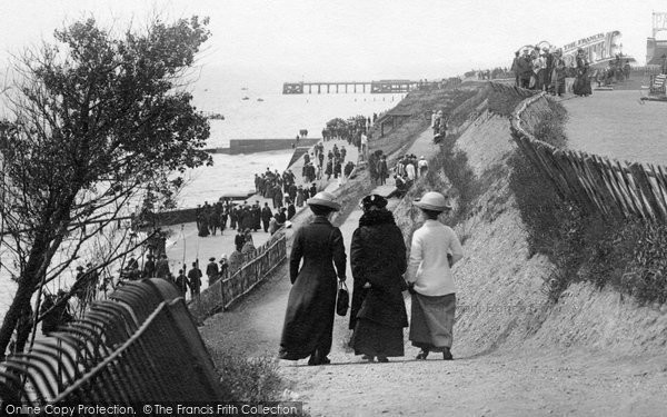 Photo of Clacton On Sea, Ladies, West Promenade 1912