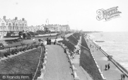 Clacton-on-Sea, Looking East 1914, Clacton-on-Sea