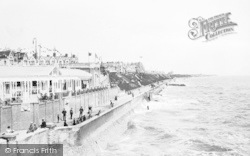 Clacton-on-Sea, Lower Promenade And Colonnade 1914, Clacton-on-Sea