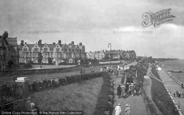 Photo of Clacton On Sea, Marine Parade 1921