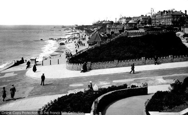 Photo of Clacton On Sea, Marine Parade West 1921
