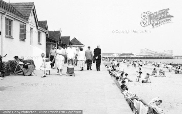 Photo of Clacton On Sea, Marine Parade West c.1960