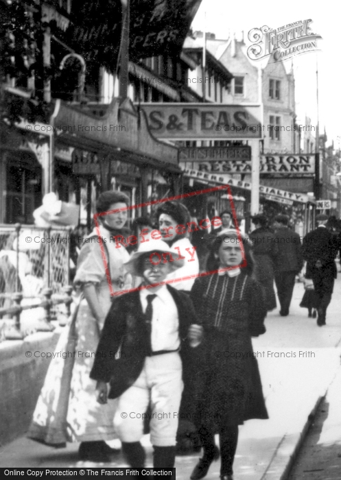 Photo of Clacton On Sea, Mother And Children, Pier Avenue 1907