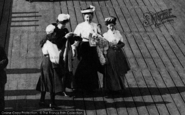 Photo of Clacton On Sea, Mother And Daughters, The Pier 1907