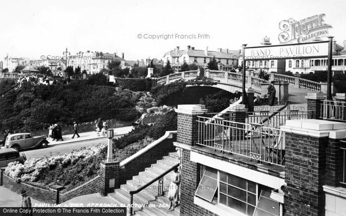 Photo of Clacton On Sea, Pavilion And Pier Approach c.1950