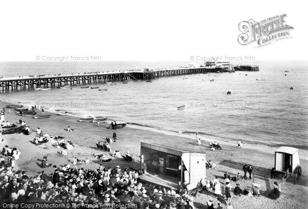 Photo of Clacton On Sea, Pier And Beach 1907