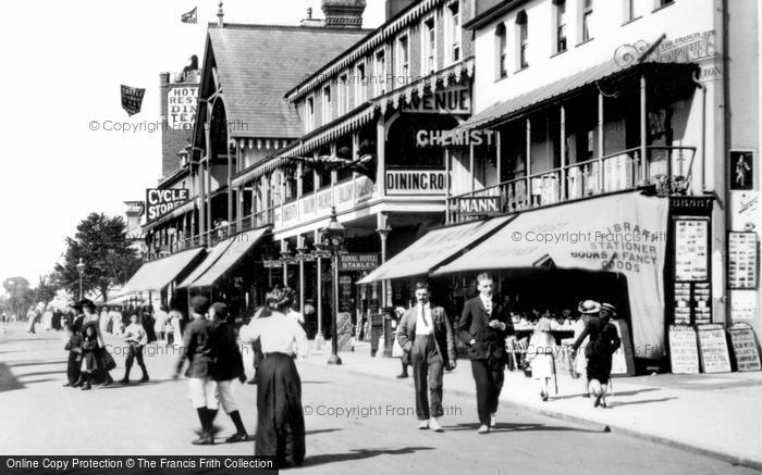 Photo of Clacton On Sea, Pier Avenue, Library, Stationer And Book Store 1907