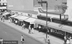 Clacton-on-Sea, Pier Avenue, Restaurants And Shops c.1955, Clacton-on-Sea