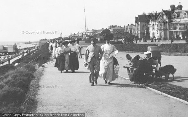 Photo of Clacton On Sea, Promenadeing 1907