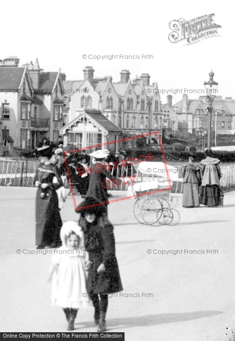 Photo of Clacton On Sea, Promenading Ladies, The Parade 1904