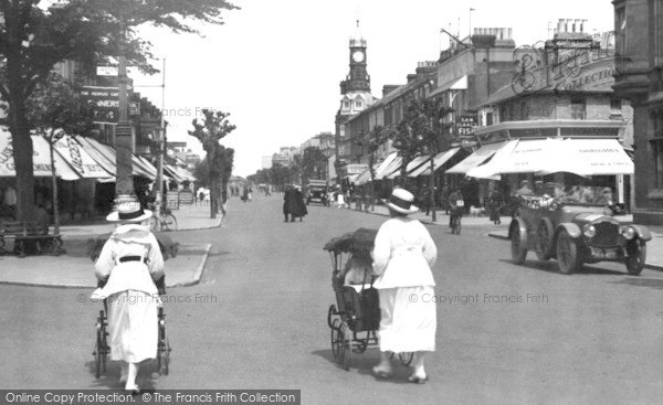 Photo of Clacton On Sea, Pushing Prams, Station Road 1921