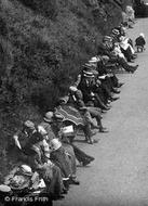 Clacton-on-Sea, Relaxing On East Promenade 1912, Clacton-on-Sea