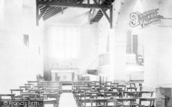 Clacton-on-Sea, St James's Church Interior 1914, Clacton-on-Sea