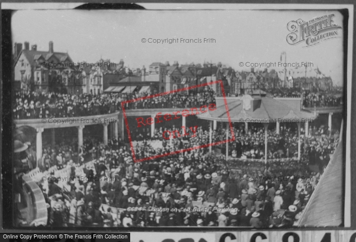 Photo of Clacton On Sea, The Band Pavilion 1914