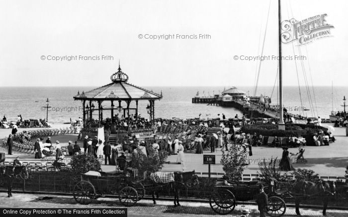 Photo of Clacton On Sea, The Bandstand And The Pier 1907