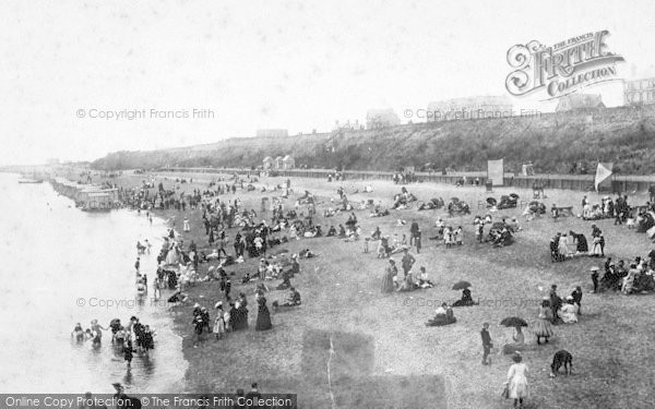 Photo of Clacton On Sea, The Beach 1891