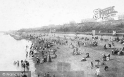 Clacton-on-Sea, The Beach 1891, Clacton-on-Sea