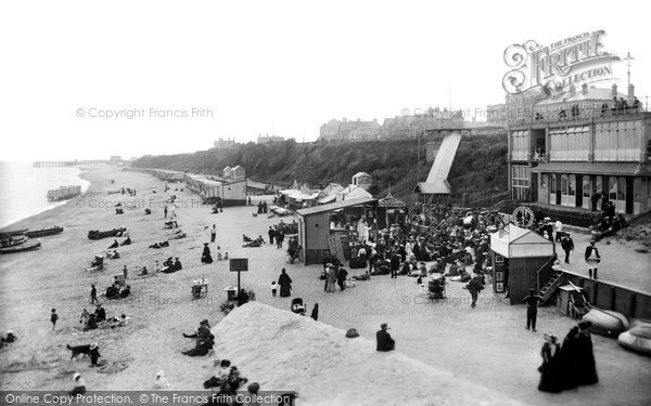 Photo of Clacton On Sea, The Beach 1904