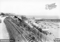 Clacton-on-Sea, The Beach And Pier 1904, Clacton-on-Sea
