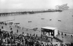 Clacton-on-Sea, The Beach And Pier 1912, Clacton-on-Sea
