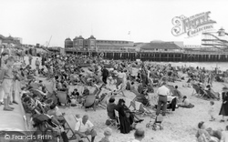 Clacton-on-Sea, The Beach And Pier Entrance c.1950, Clacton-on-Sea