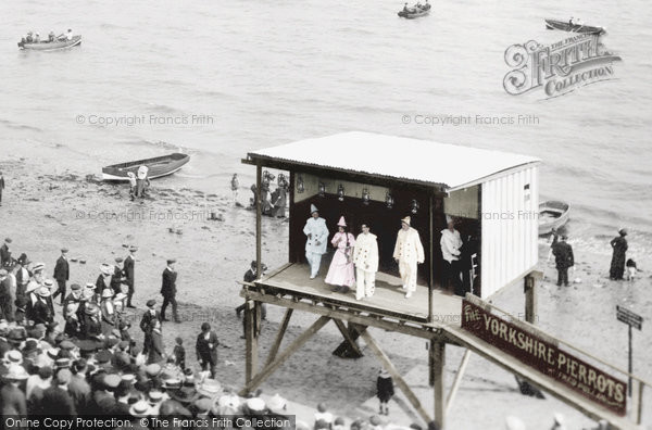 Photo of Clacton On Sea, The Beach And The Yorkshire Pierrots 1912