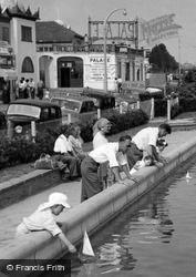 Clacton-on-Sea, The Boating Pool, Marine Parade West c.1960, Clacton-on-Sea