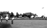 Clacton-on-Sea, The Bowling Green c.1960, Clacton-on-Sea