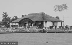 Clacton-on-Sea, The Bowling Green Pavilion c.1960, Clacton-on-Sea
