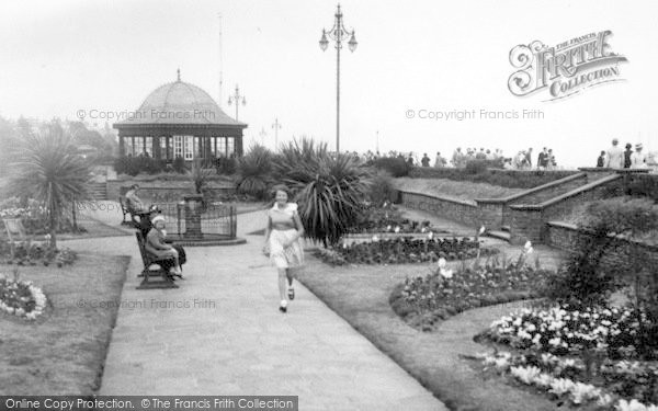 Photo of Clacton On Sea, The Flower Gardens c.1950