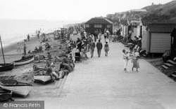Clacton-on-Sea, The Lower Promenade c.1950, Clacton-on-Sea