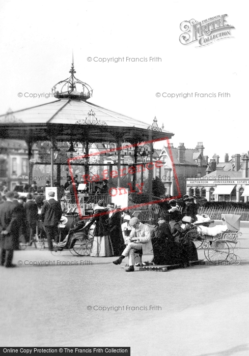 Photo of Clacton On Sea, The Parade Bandstand 1904